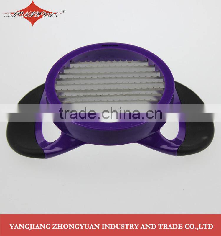 Hot selling Stainless steel fruit tools potato slicer with good grip