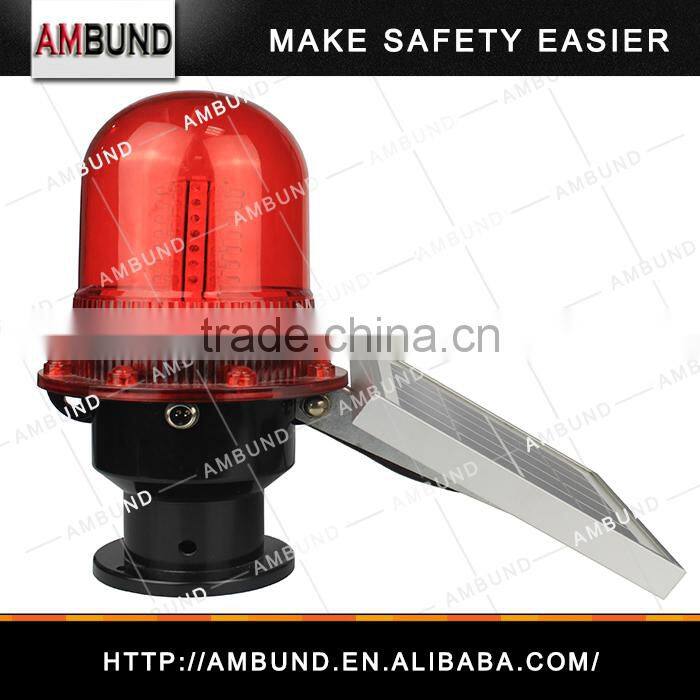 Red/Amber/White Solar marine light