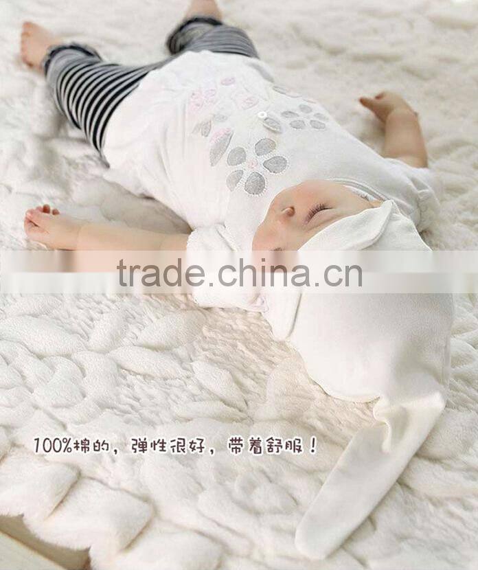 New baby Nightcap cartoon baby Nightcap Autumn And Winter baby Nightcap