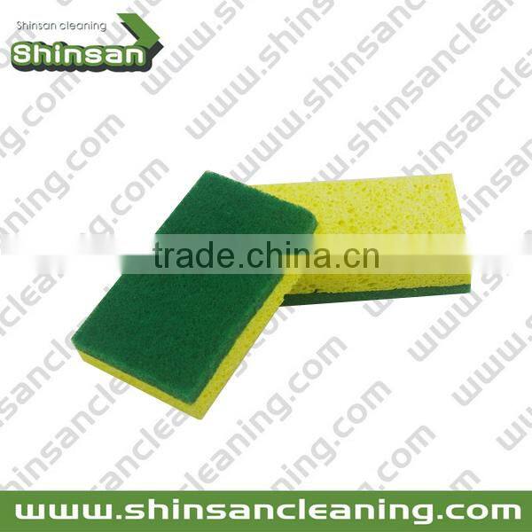 2017 Hot selling sponge scouring pad/dish washing sponge/kitchen sponge