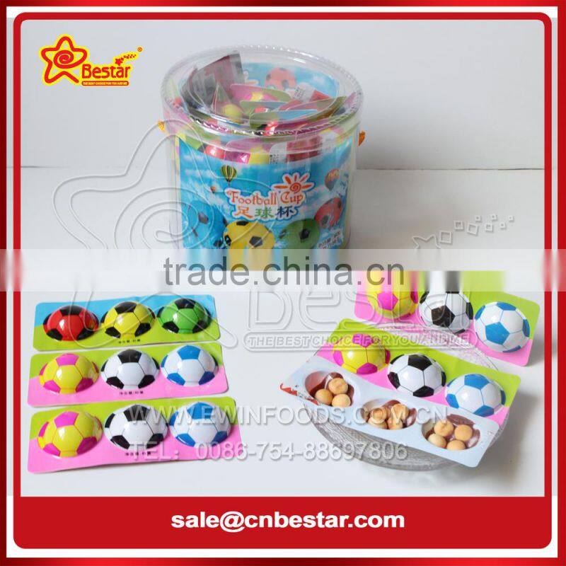 Football Cup Chocolate With Mini Biscuit