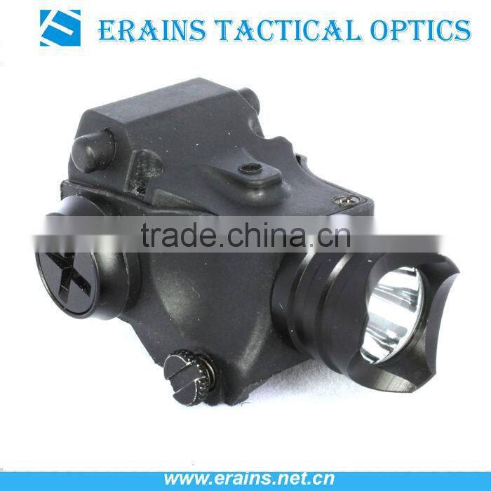 Compact Tactical Pistol LED Flashlight with CREE Q5 80-100 lumens strobe led torch