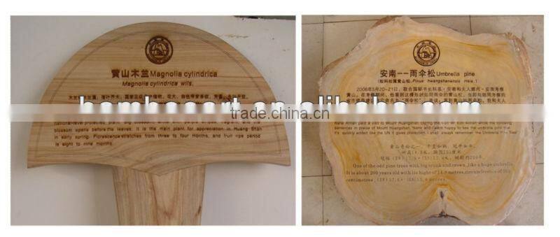 custom made carved wood product