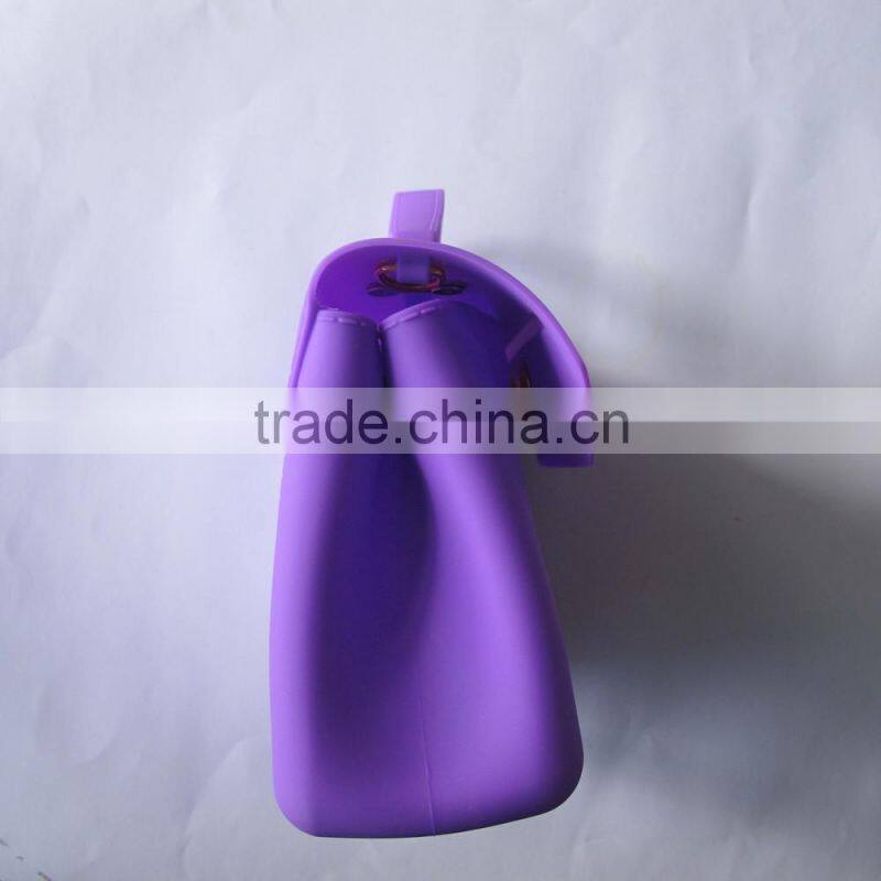 silicone mk fashion handbags silicone bags jelly colors for wholesale China