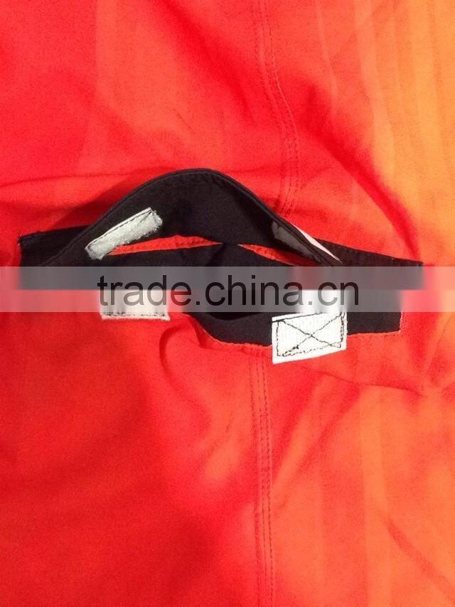 Custom Sublimation Print Mens Waterproof Swimming Shorts, 100% polyester high quality man beach clothing