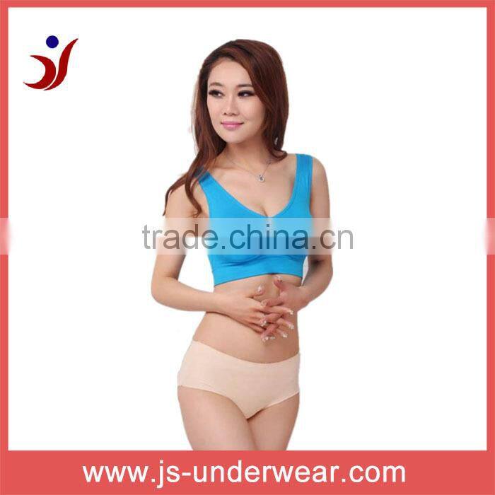 Sweet girl nylon yoga bra top, sport bra for new style wholesale, JS8192, S, M, L, XL(Accetp OEM)