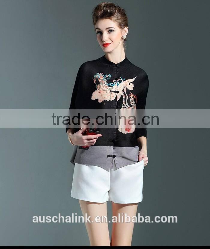 newest chinese stylish popular sexy ladies loose top factory price