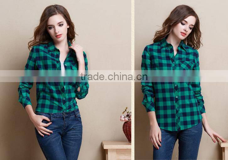 Hot cotton women shirt slim fit WMST09