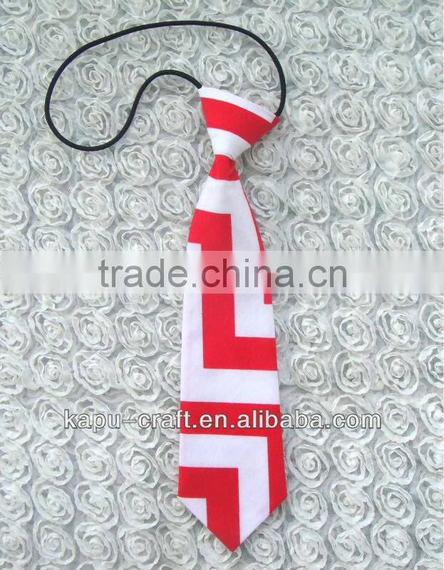 Fancy design baby neck ties chevron ties