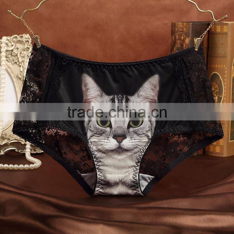 Women sexy cat underwear panties from china