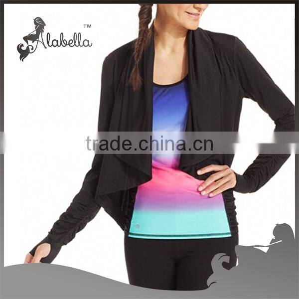 New fashion polyester lightweightgirl's sports coats and jackets woman