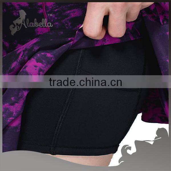 2015 new design wholesale yoga clothing,fitness gym wear,running skirts