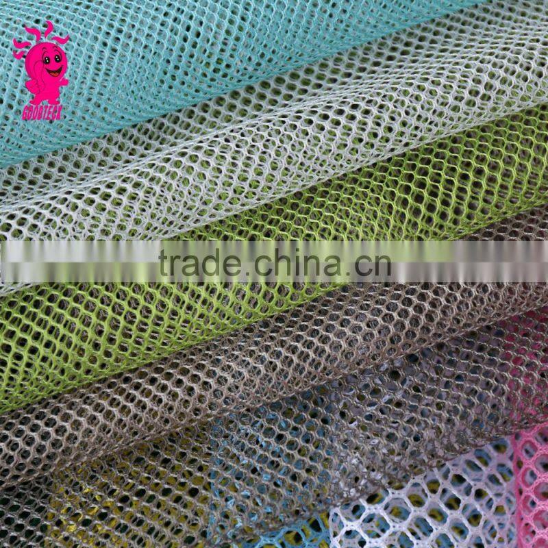 Soft Tulle Fabric high quality thick hexagonal mesh tulle fabric multi-color