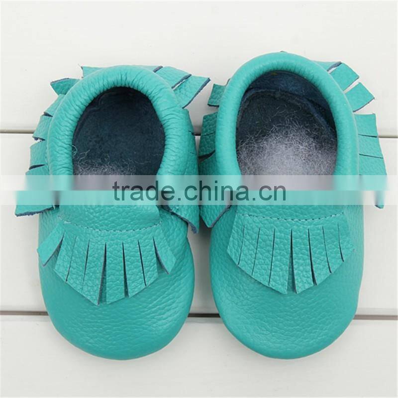 New Baby Tassel Soft Sole PU Leather Shoes Toddler Moccasin 0-24 Months