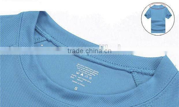 plain cheap sports quick dry custom tshirts