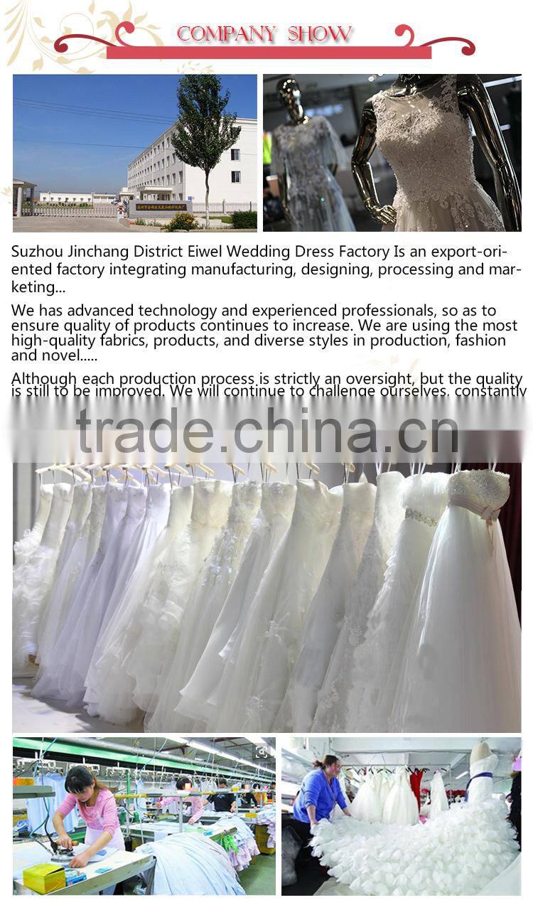 Long Sleeve White Wedding Dress/Alibaba Wedding Dress 2017