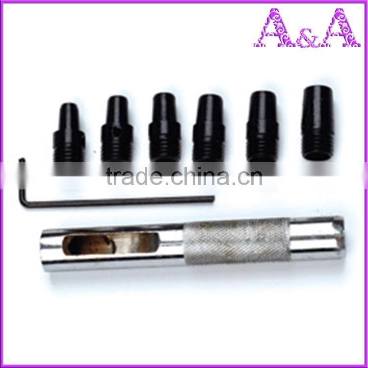 shoe crimping punch tool plier/ leather Button or Eyelet Pliers Hand tools Revolving For Quick Size Adjustment