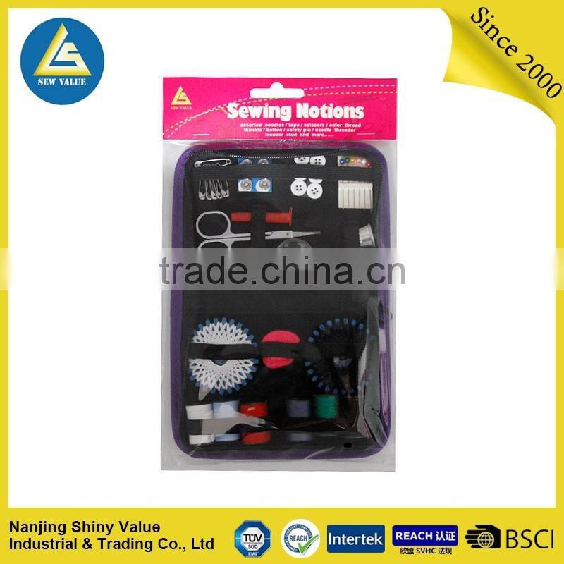 Different colors beautiful gift type kids sewing kit for Christmas