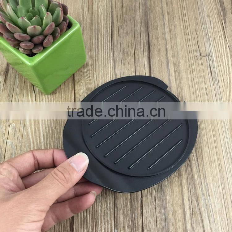 Innovative cookie non stick silicone hamburger patty Maker Pork high performance hamburger freezer container for handle press