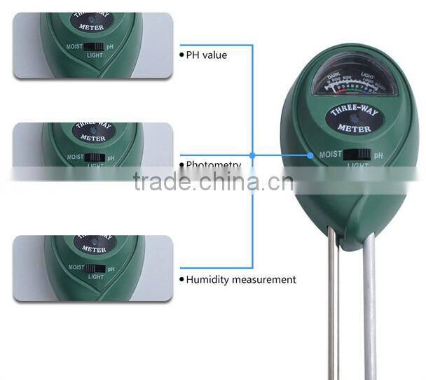 3in1 Plant Flowers Soil Moisture Meter