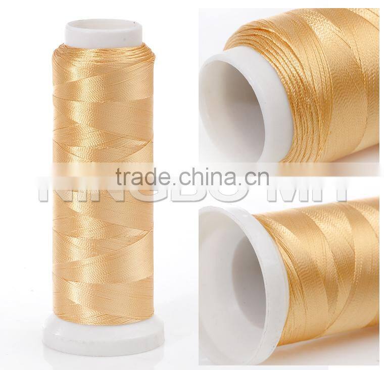 100% Polyester filament embroidery thread