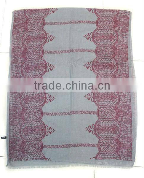 new design fashion ladies floral print scarf