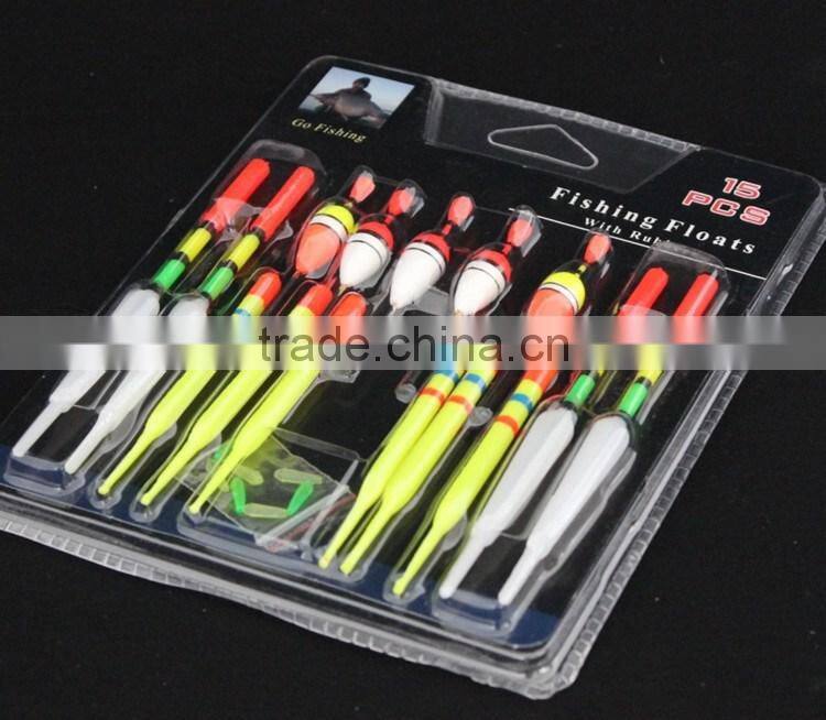 New Arrival! 15pcs in 1 Wholesale Fishing Float
