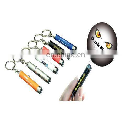 new items projector keychain led flashlight torch