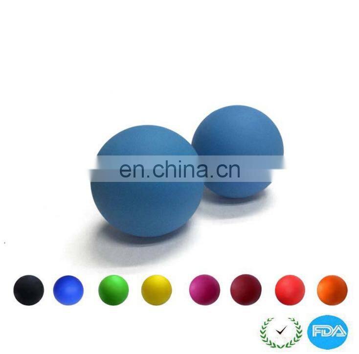 High Density Lacrosse Massage Ball Hockey Ball with Ncaa Sport Approved