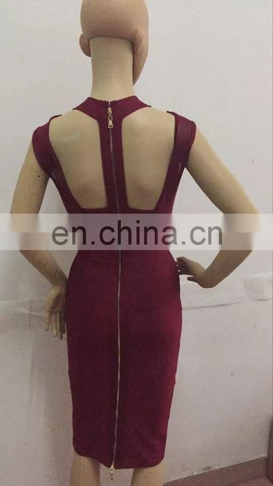 Amigo 2017 new design sleeveless fish cut sexy XXX bandage dress elegant long mermaid evening dresses for ladis party wear