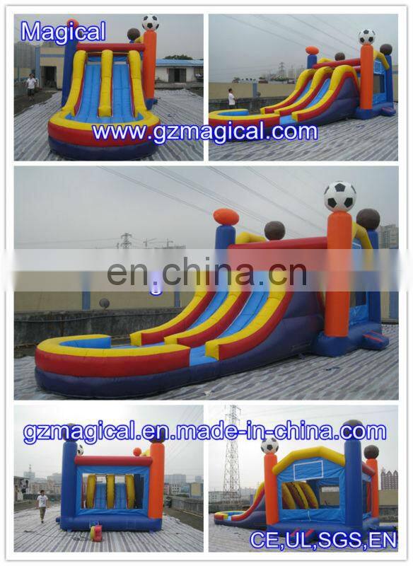 small simple funny inflatable jumper combo slide/ jumper combo inflatable