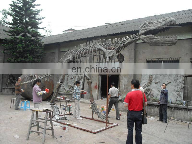 2016 life size realistic t-rex dinosaur skeleton model for sale