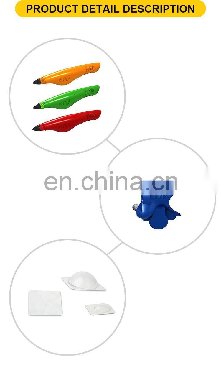 Red yellow green animal ABS PLA filament 3d pen drawing for children