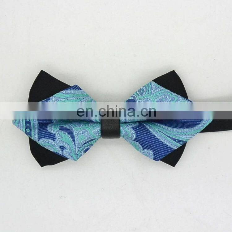 100% Polyester Casual Occasion Free Style Diamond Bowtie