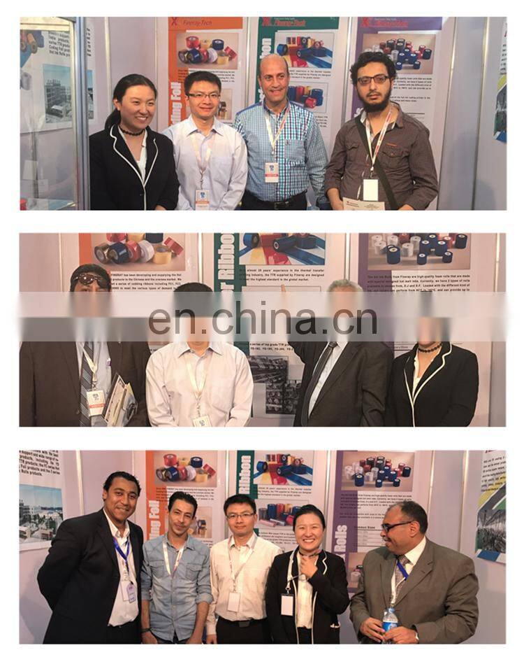 shipping label zebra barcode white thermal transfer ribbon custom label printer