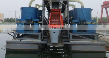 Gold panning jet suction dredger