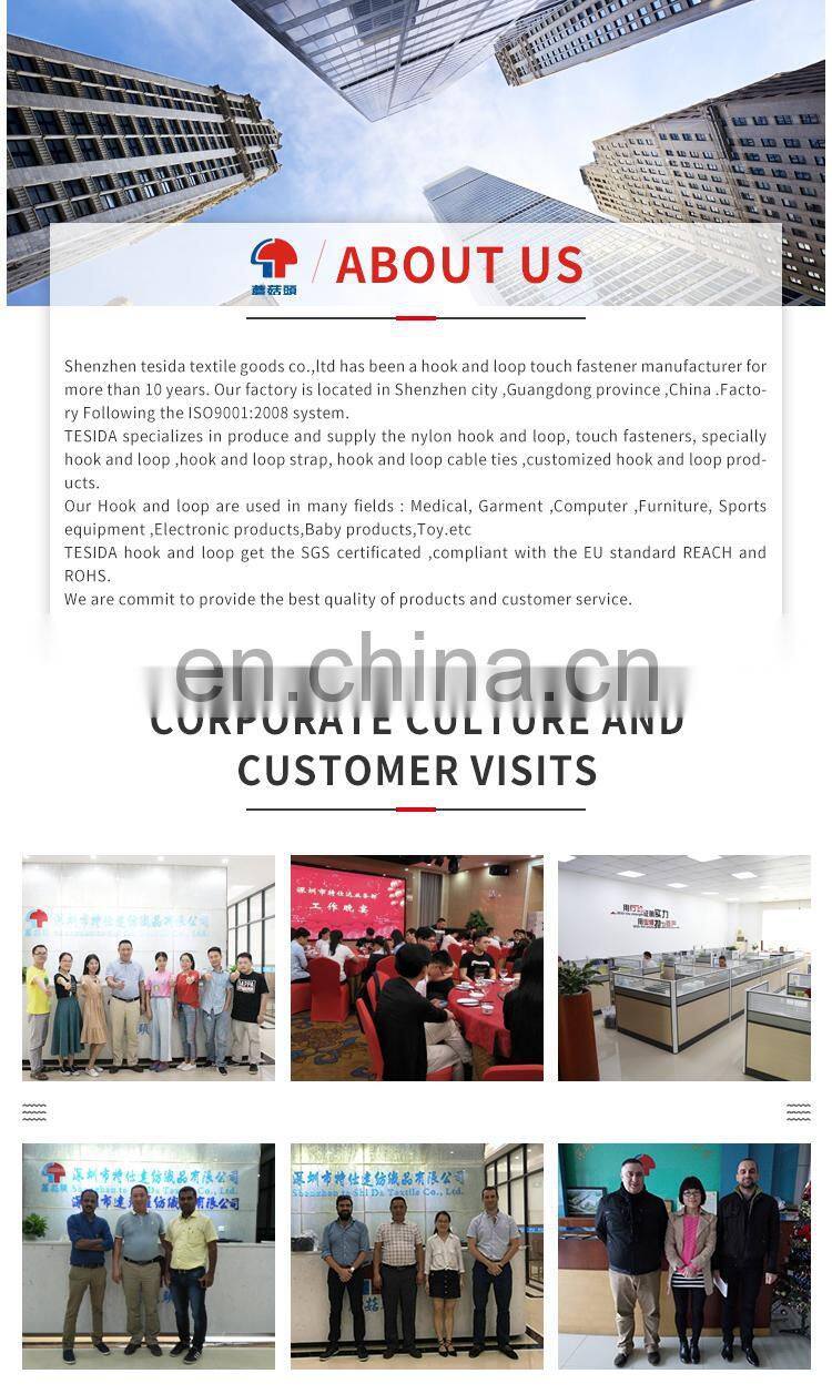 multi-colored high tenacity cotton webbing belt strap customized size