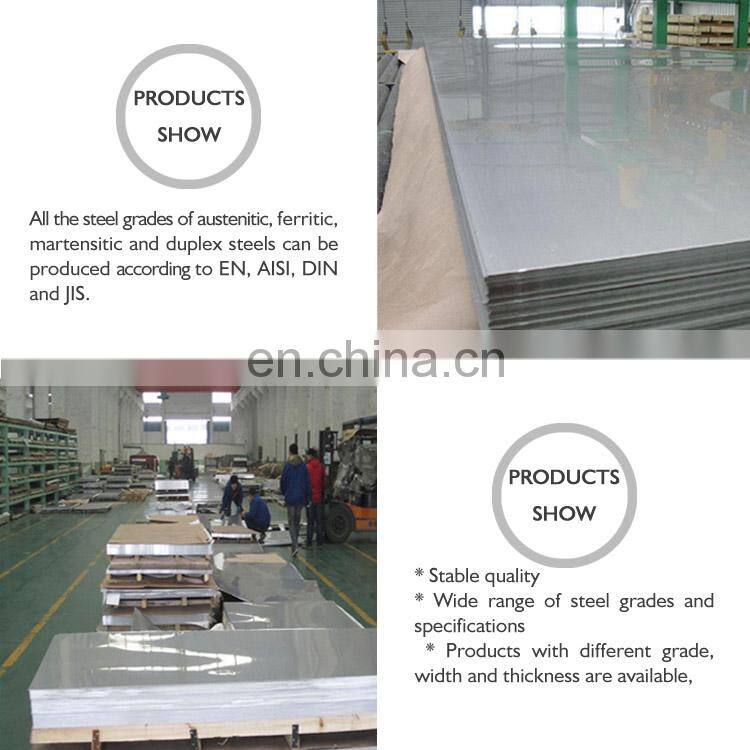 SUS202 stainless steel plate price per kg