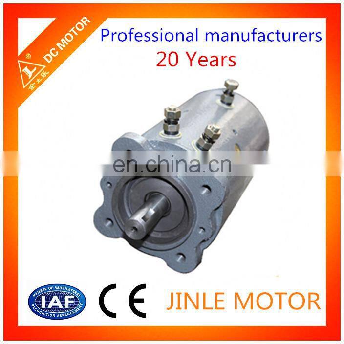100% copper wire 12 volt 1.5kw hydraulic pump dc motor