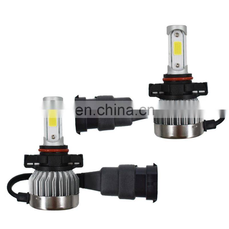 2X LED Headlight H16 5202 6500K bulbs 60W 6000LM Xenon White Bulbs Kit For Lamp