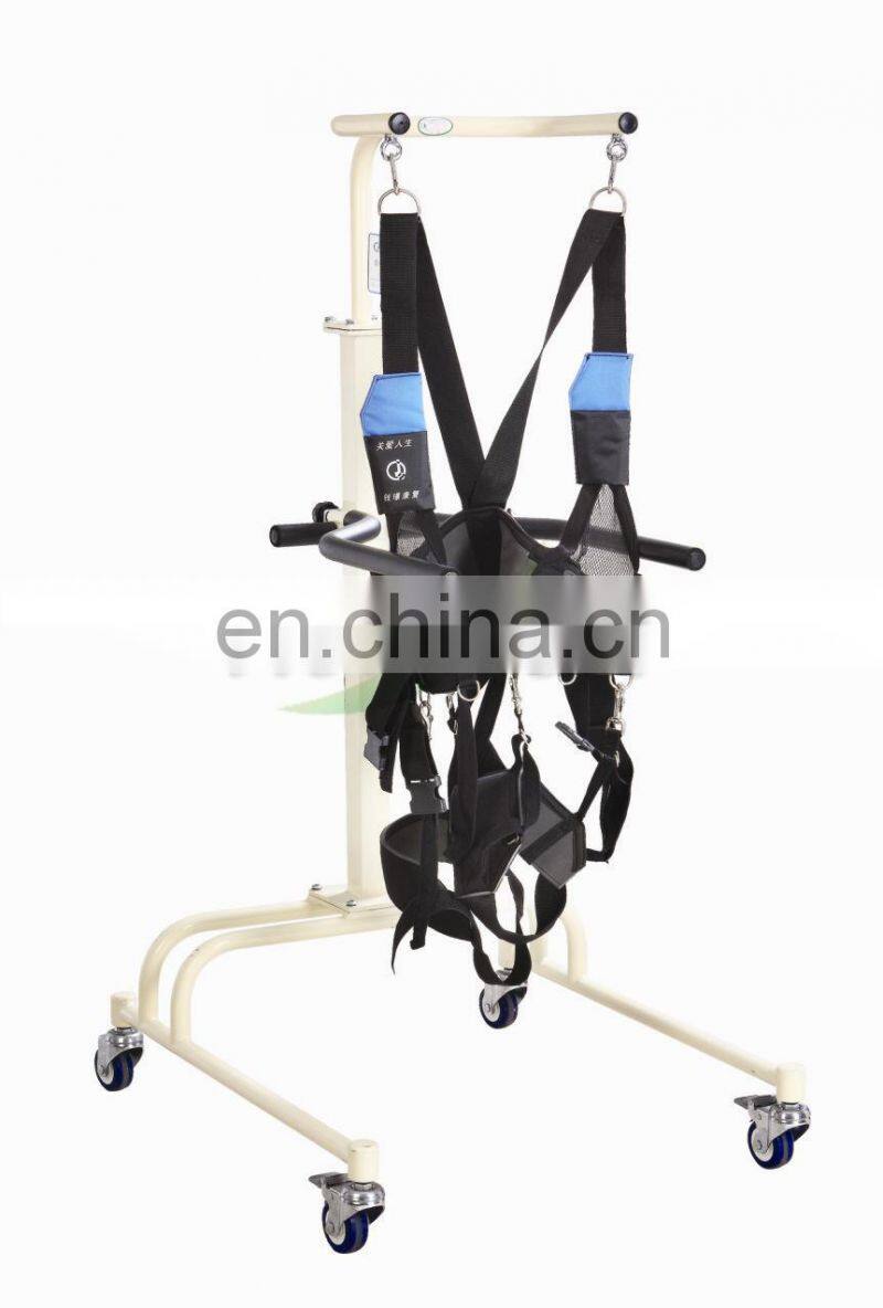 manual physical therapy gait training equipment for disable people