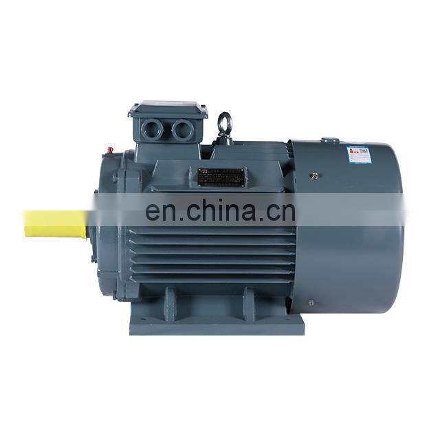 Latest Design 2019 22kw 1470 rpm YE2 180L-4 three phase electric ac water pump motor made in China