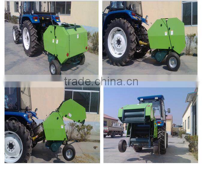 For mini tractor 25-80 hp Widely used for grass and straw / with 4 wheel tractor small bale hay baler /mini round hay baler