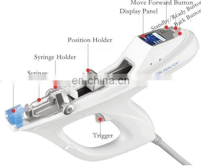 Korean Vital Injector I Vaccum Water Mesotherapy Meso Beauty Gun Mesotherapy Gun