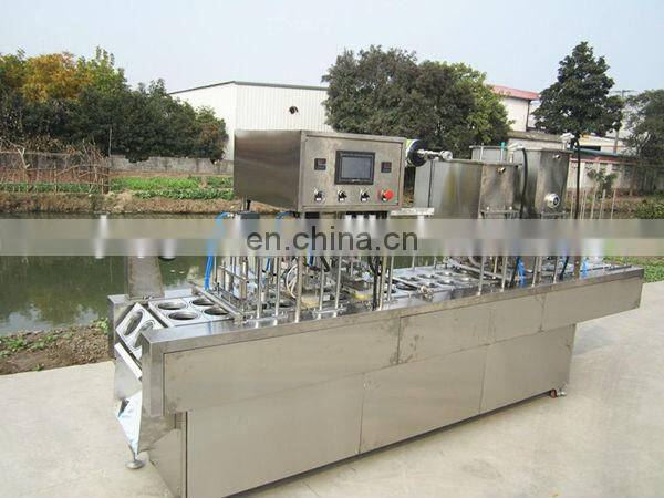 Automatic hot drink paper cup filling sealing machine