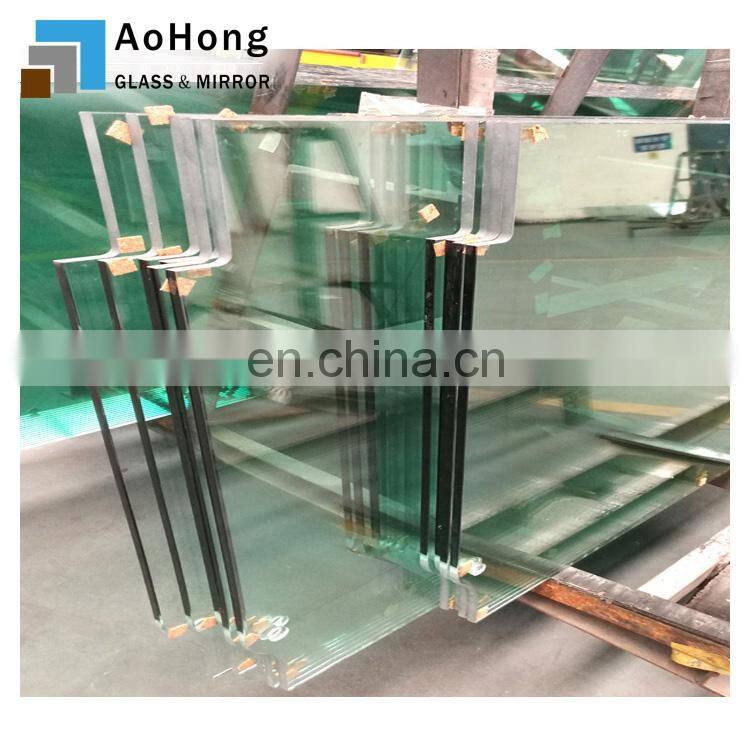 3mm 4mm 5mm 6mm 8mm 10mm 12mm 15mm 19mm Tempered Glass Price per Square Meter for door ,window ,table