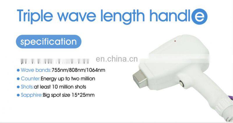 2020 new arrival 808nm laser diode hair removal machine salon equipment with two years warranty