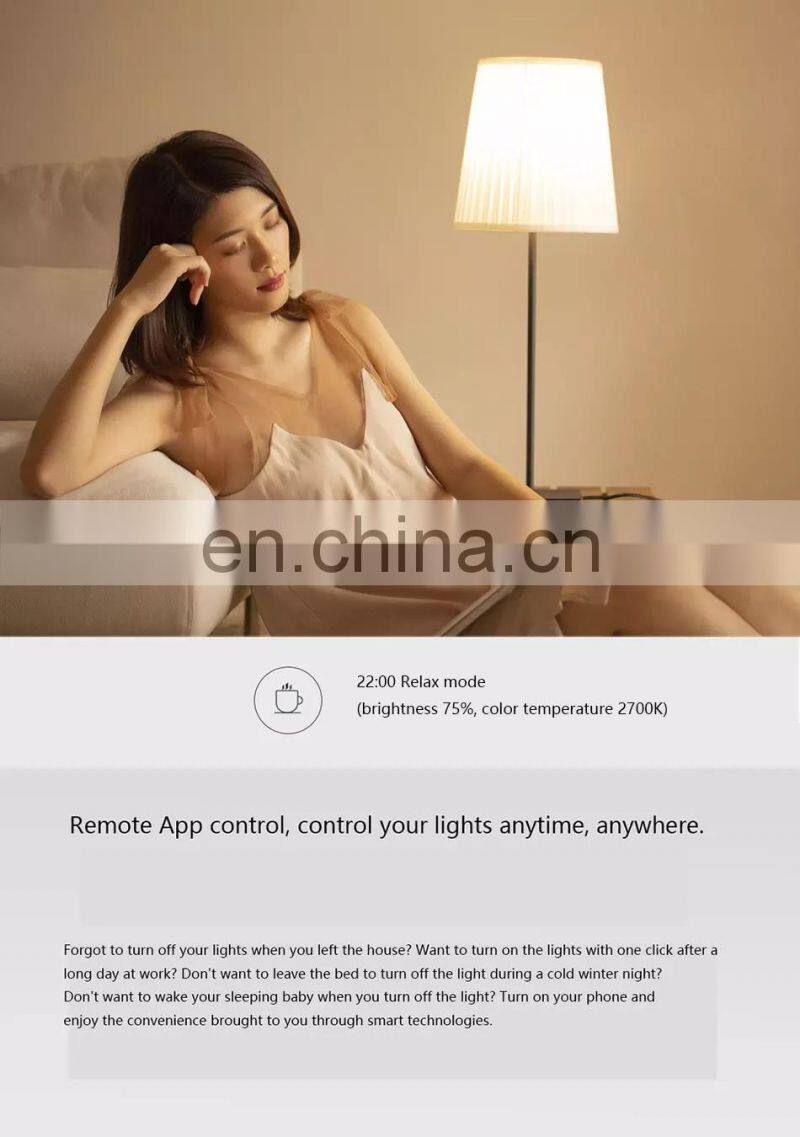 Xiaomi Aqara Smart LED Light Bulb ZNLDP12LM E27 9W Wifi App Remote Control Work