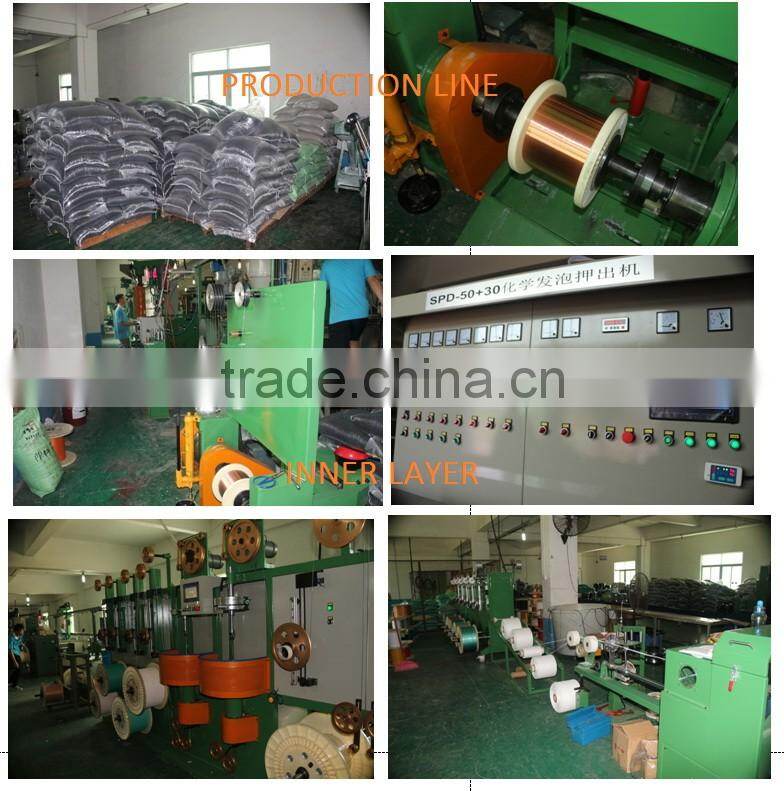 polybag packing 15 pin 3 4 male to male VGA CABLE