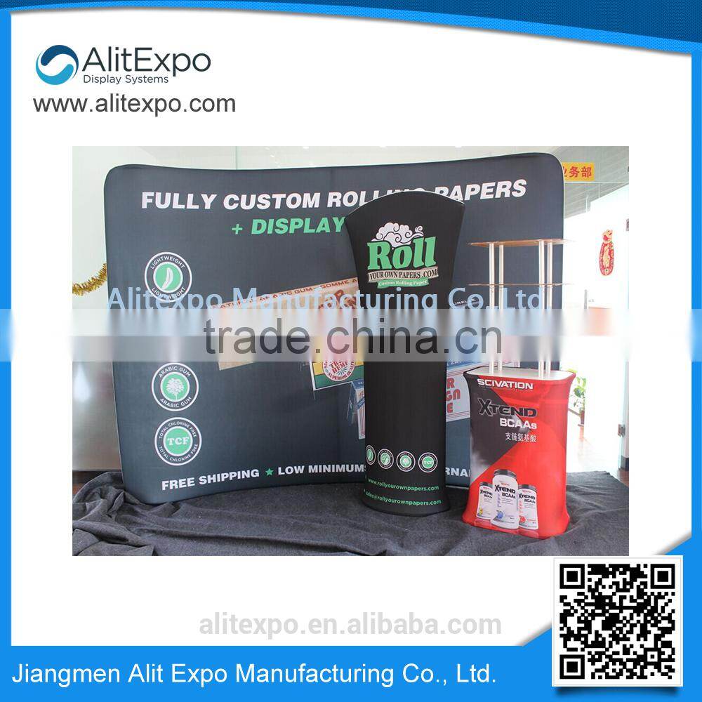 Wholesale Curved Picture Frame,Fabric Roll Display Stands,Trade Show Tension Fabric